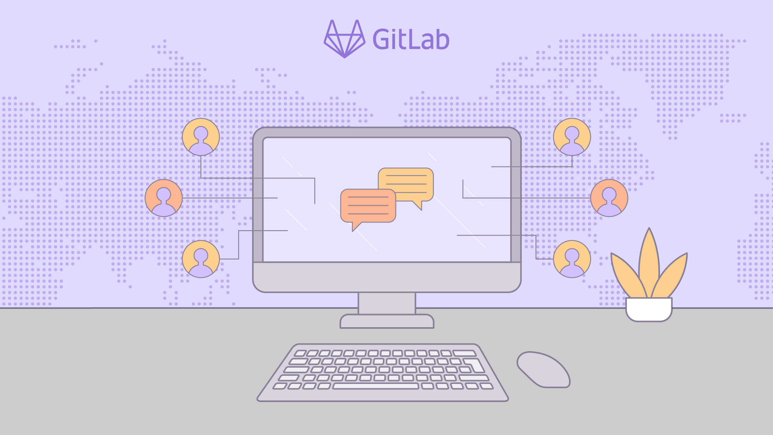 GitLab all-remote handbook-first illustration