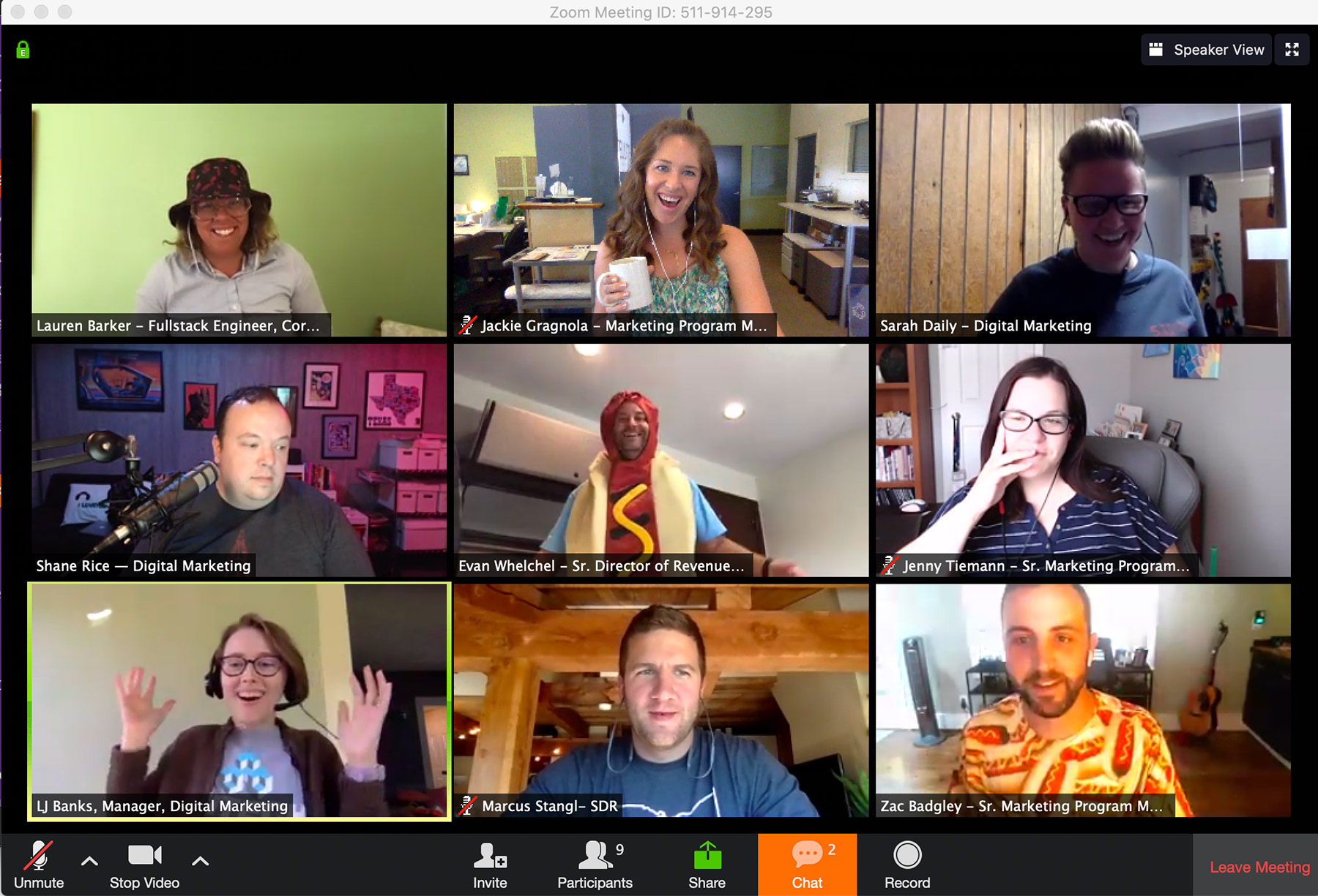 Group social calls are a great way for remote teams to connect and bond