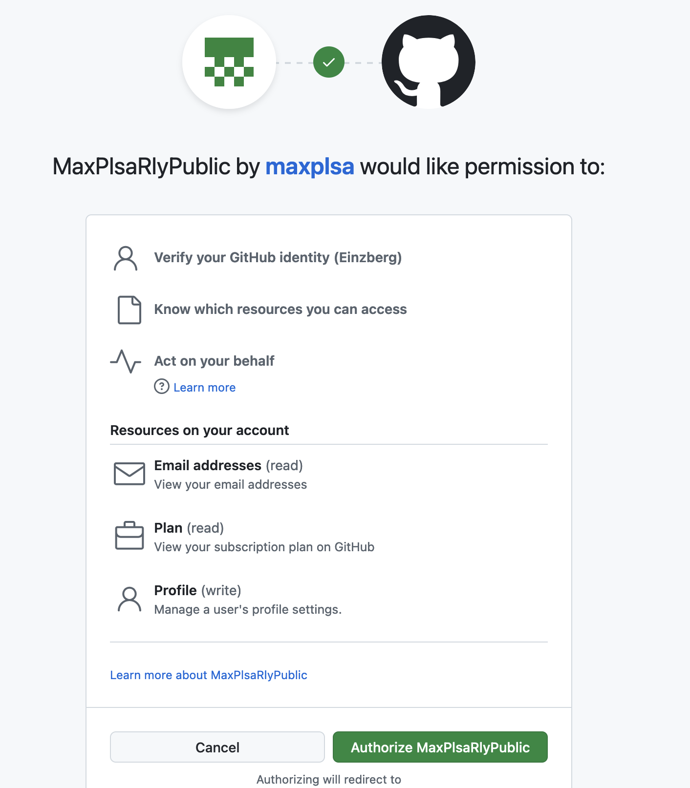 GitHubApp Installation