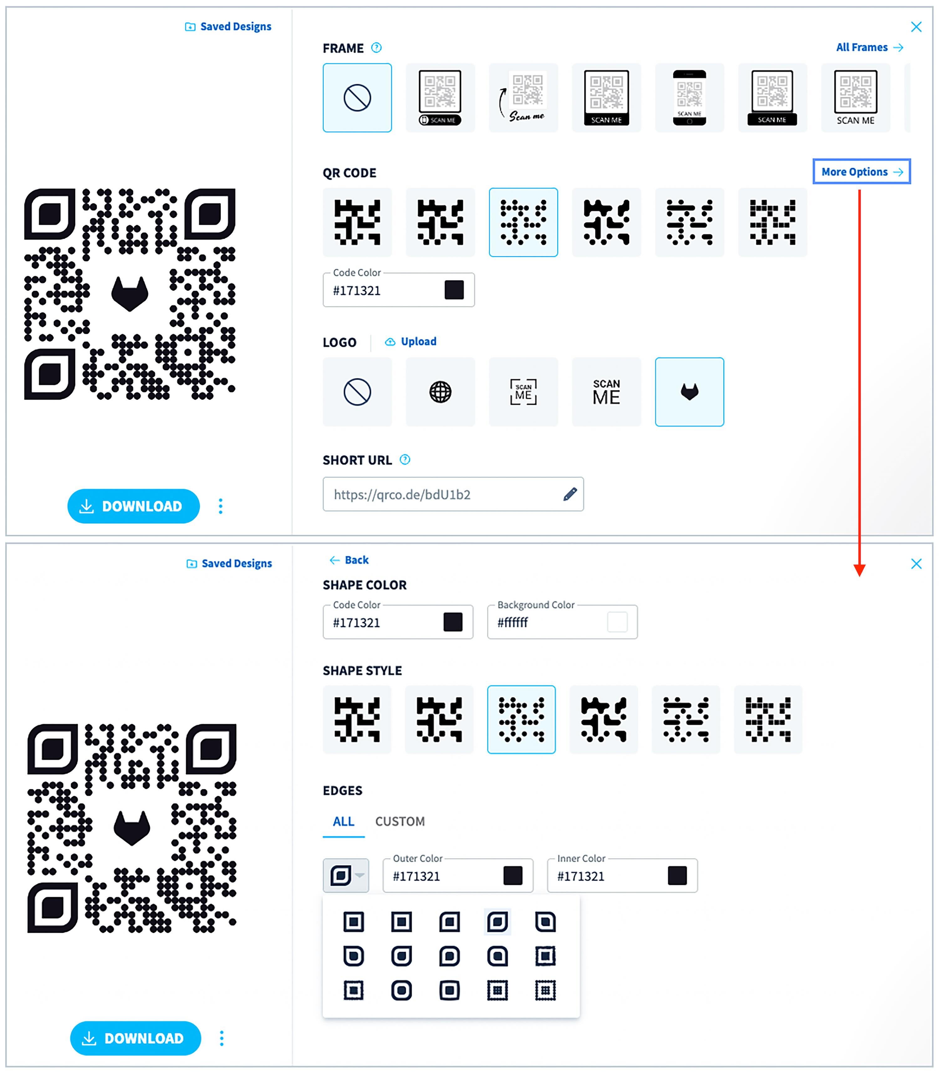 QR code styling