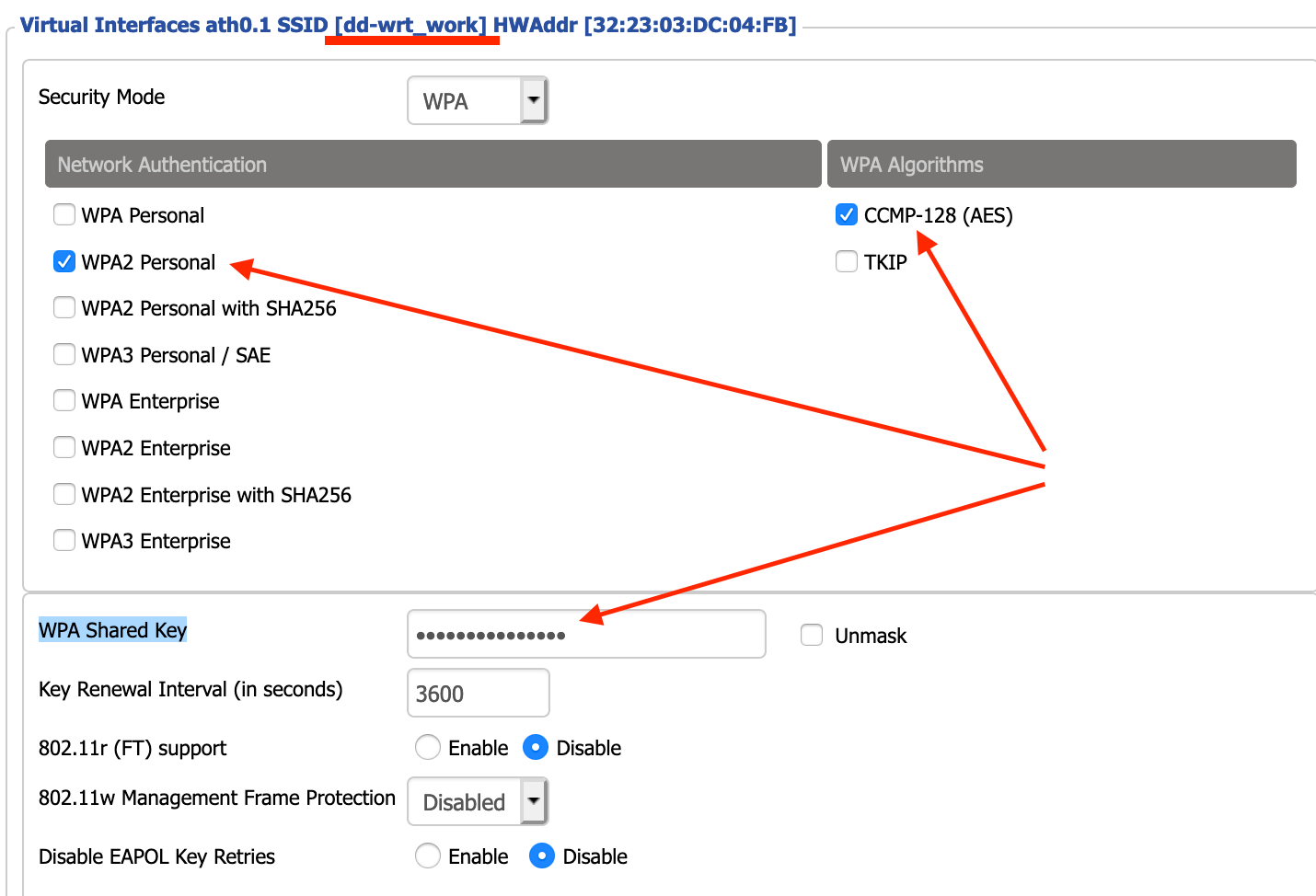 WiFi security