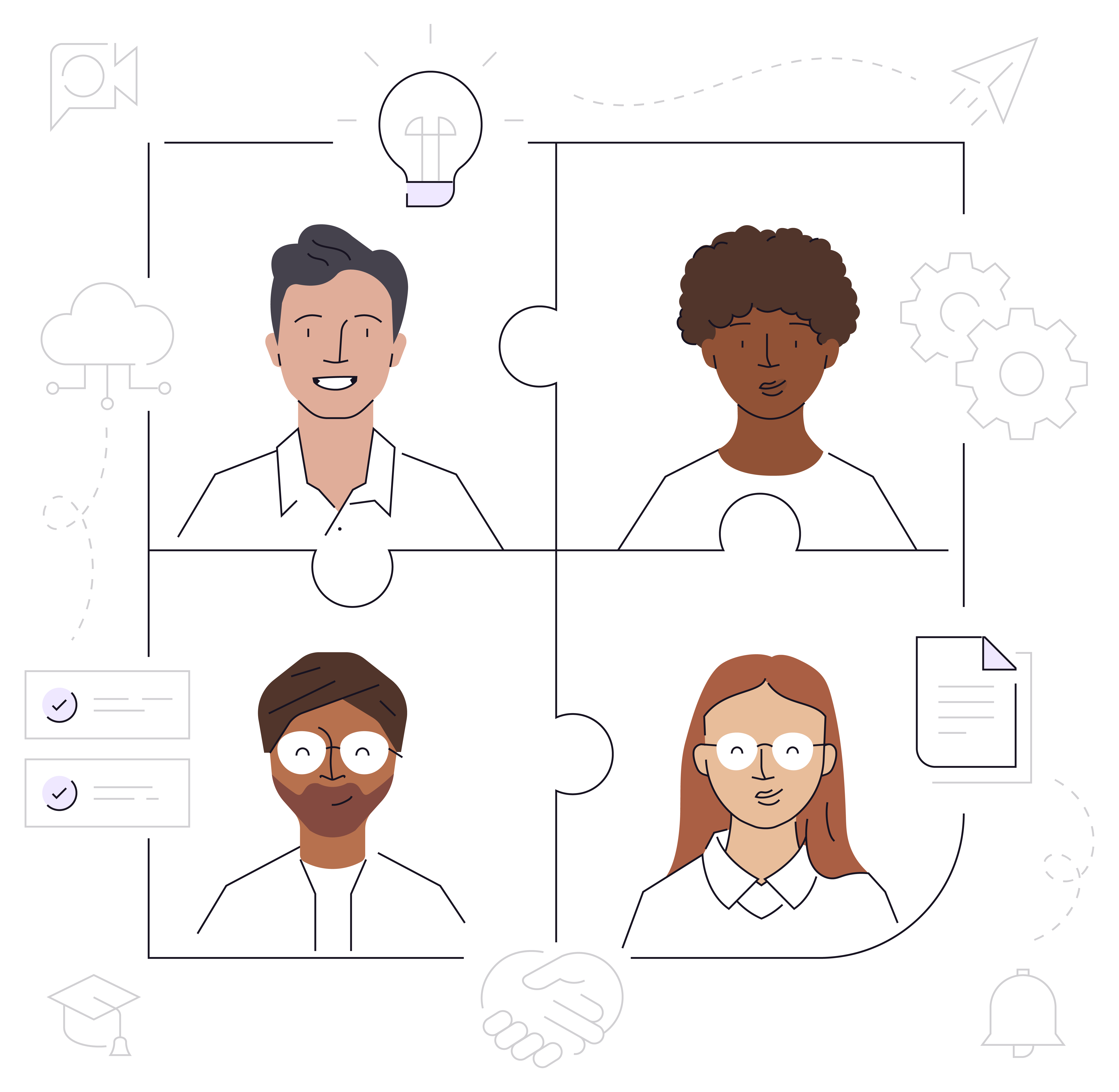 GitLab TeamOps contribution illustration